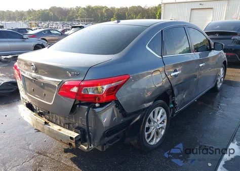 2019 Nissan Sentra Sv из США, поврежденный, VIN 3N1AB7AP6KY356290